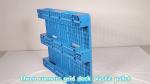 mixed single face hdpe plastic pallet price 1200x1000mm