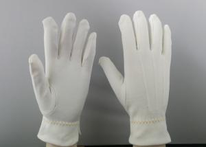 Quality Ecological Textile Fabric Marching Band Gloves Comfortable Hand Feeling wholesale