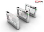 Acrylic Arm 900mm Width Pedestrian Swing Gate Bidirectional Pedestrian Turnstile