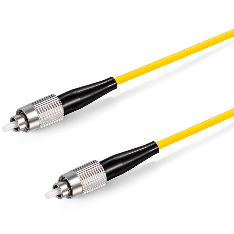 PVC LSZH 3.0mm Fiber Optic Patch Cord Single Mode Fc-Fc