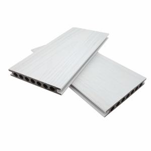 Quality ISO9001 Terrace Co Extrusion Composite Decking White Wood Plastic WPC wholesale