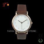 Fashion Leather Strap Quartz Wrist Watch colorful band For Young Ladies