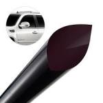 VLT Black Auto Glass Protection Film Smash Proof 86% Infrared Rate Easy To