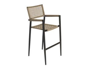 Quality 100% Handmade Waterproof Rope High Armchair Outdoor Bar Furniture wholesale
