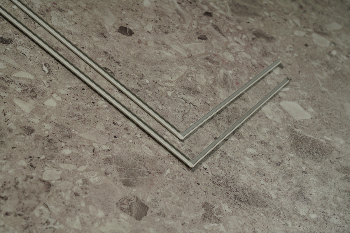 SPC Flooring Click Lock Marble Stone Plastic Composite 5mm-8mm High Gloss Tile Look
