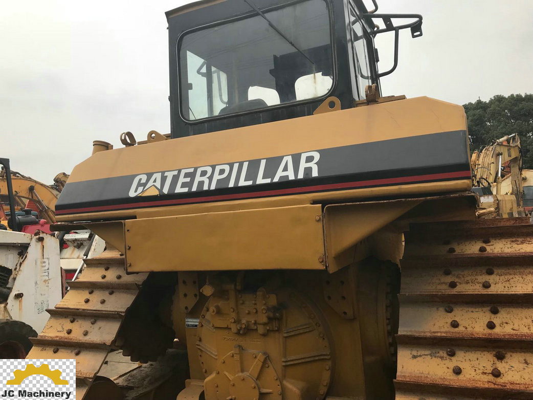 V Chain Cat D6H Bulldozer , Crawler Type 2nd Hand Dozers For Sale 133.5Kw