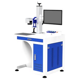 Quality Cabinet Type Fiber Laser Marking Machine 20W 30W 50W Nameplate Gift Metal Cutting Plotter wholesale