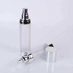 Quality 15ml 30ml Airless Vacuum Bottle with Flip Top Cap wholesale