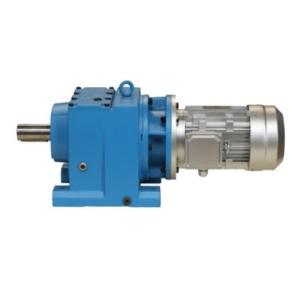 Quality R87 Series Inline Helical Gear Motor Two Stage Helical Gearbox wholesale