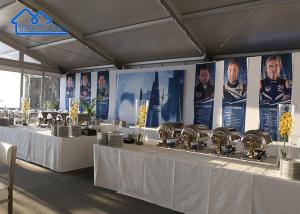 Quality Aluminum Frame Marquee Arcum Tent For 500 People For Wedding Banquets And Trade Show Exhibitions wholesale