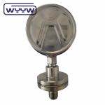Silicone Filled Pressure Gauge 100mm SS316 Diaphragm Seal Bourdon Pressure Gauge