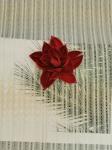 Geo Corded Linear Embroidery Tone - Tone Polyester Lace Trim