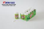 Red and Green Dots Sugar Free Sour Candy in Circle Shape / Watermelon Flavor