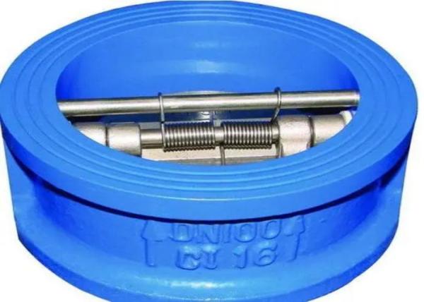 Cast Steel WCB 2 Wafer Check Valve , API Stainless Steel Butterfly Type Check