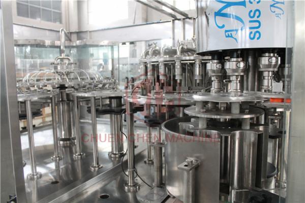 Plastic Aqua Minaerl Water / Liquor / Fruit Filling Machine , Juice Bottling