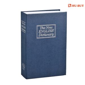 Quality Portable Lockable Money Box , Durable Book Design Metal Cash Box wholesale