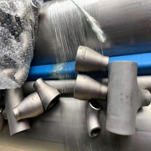 Quality Grade 1 Steel Pipe Fitting S32205 S32750 Prefabricated Titanium Tube Fittings wholesale