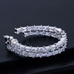 CZ Stone Earrings For Women Classic Wedding Earring Jewelry Party Fashion CZ