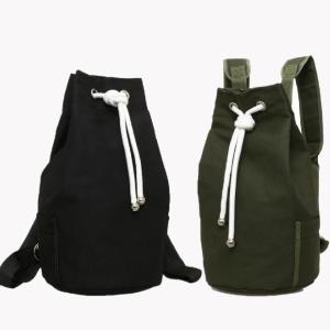 Quality Large Capacity Canvas Drawstring Baseball Bucket Backpack wholesale