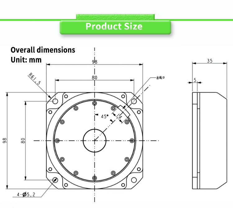 2023 Manufacturing Date Code UNIVO UBTP1000 Fibre Optic Gyroscope Sensors for Mounting Type