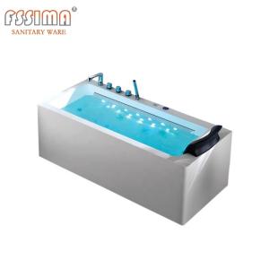 Quality Indoor Single Person Hot Tub Massage Spa Corner 1500X750mm wholesale