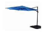 Round Alu Large Offset Patio Umbrella Waterproof Cantilever Parasol