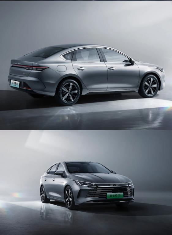Used Byd Destroyer 05 Hybrid Phev 5-Seat Electric Car 1.5L E-CVT 1 Motor 55km 120km Hybrid Honor Version