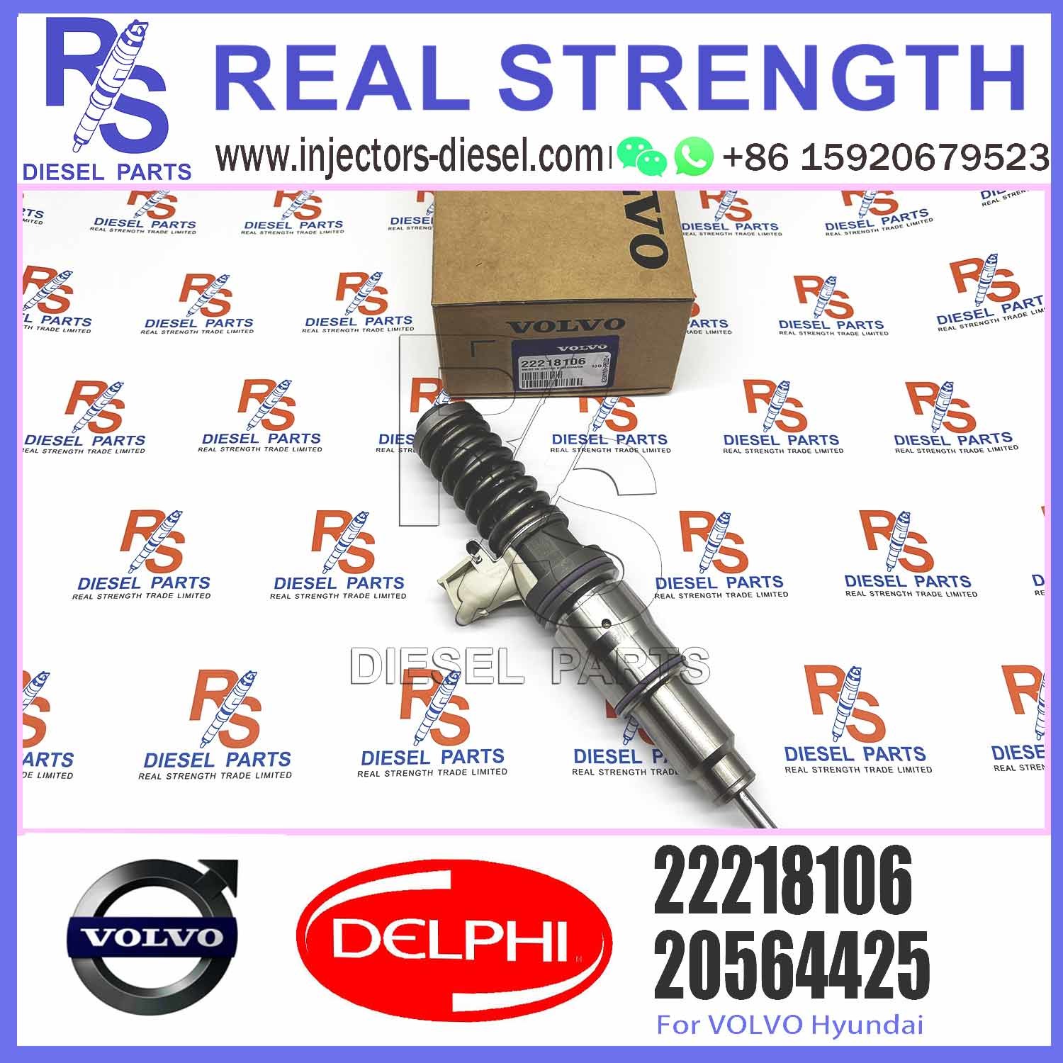 22218106 New Diesel Fuel Injector For E3.5 /vol-vo Truck Md16 Bebe5l14001 22218106,85020091 85020090