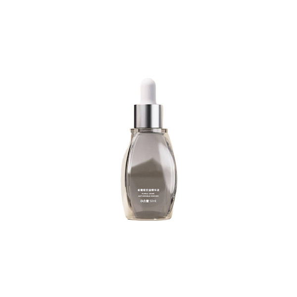 Crystal Texture Essential Oil Dropper Bottles with Precision Dropper System for Beauty and Cosmetics Customizable