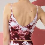 Padded Longline Sports Bra For Large Bust Sustainable Breathable AntiShrink