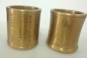 Quality Confucius pencil vase ,bronze art craft gift ,Height:10cm wholesale