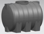 1000L Rotational Moulded Polyethylene Water Tanks 260 Gallon chemical resistance