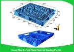 1200 * 1000mm Lightweight Plastic Pallets , Single Solid Deck Stackable Plastic