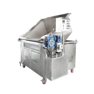 Quality Food Automatic Frying Machine Discharging With Temperature Control wholesale