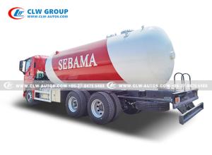 Quality Isuzu Giga 20m3 Mobile LPG Cylinder Filling Delivery Truck Bobtail Truck wholesale