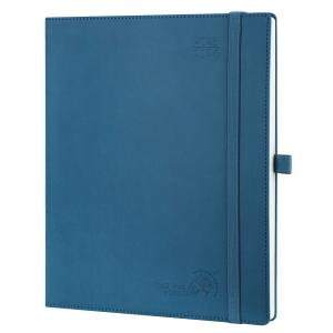 Quality POPRUN Large Academic Planner Night Sky Blue Vertical Layout Writing Space wholesale