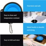 Costom Slow Feeder Dog Bowl Tpe Rubber Dog Bowl Travel Drink Feeder
