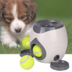 Quality Camping Rubber Automatic Tennis Ball Launcher For Dogs 18*18.5cm Interactive Dog Toys wholesale
