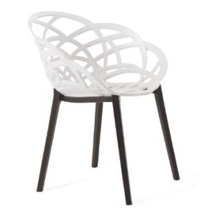 Quality coffee room plastic arm dining chair furniture wholesale