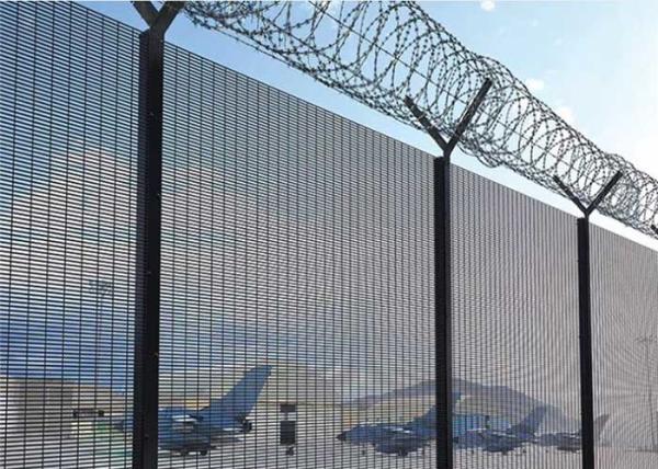 Cheap Sports Stadium 358 Mesh 4.5M Anti Climb Security Fencing for sale
