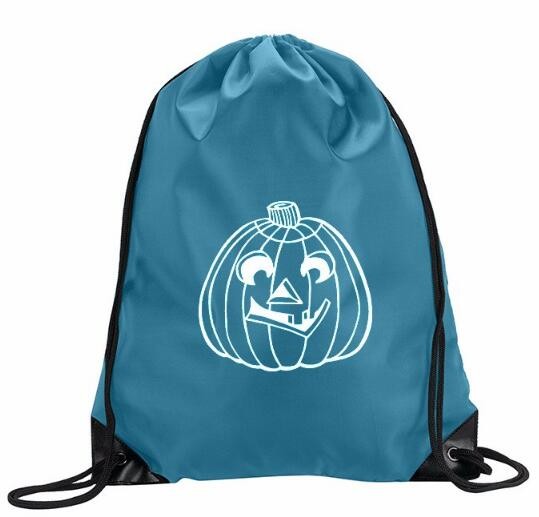 Recycled Foldable Nylon Polyester Tote Bag with logos polyester shopping bag Custom advertising handle non woven bag PAC