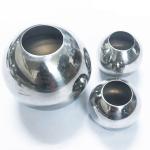 50MM * 25.5 MM Metal Ball With Hole , SS304 Stainless Steel Hollow Ball With