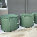 Garden Collapsible Water Tank 100 Gallon Capacity Eco-friendly and Rain Barrel