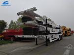 Main Beams Q345B Container Semi Trailer With 6pcs Brake Chamber