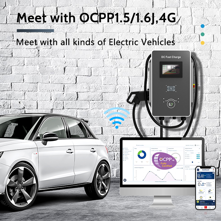 Hyundai Ioniq5 30kw Electric Vehicle Charging Station wit