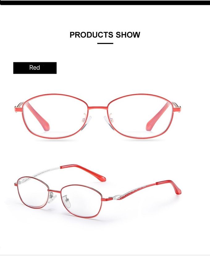 Colorful Full Frame Reading Glasses Cute Readers For Women Anti Blue Light