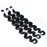 30 Inch Body Wave Long Indian Human Hair Weave 100 Grams / Piece