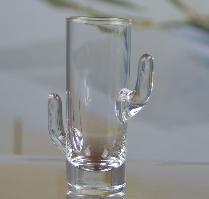 Wedding Favors Crystal 2 Oz Cactus Tequila Shot Glass