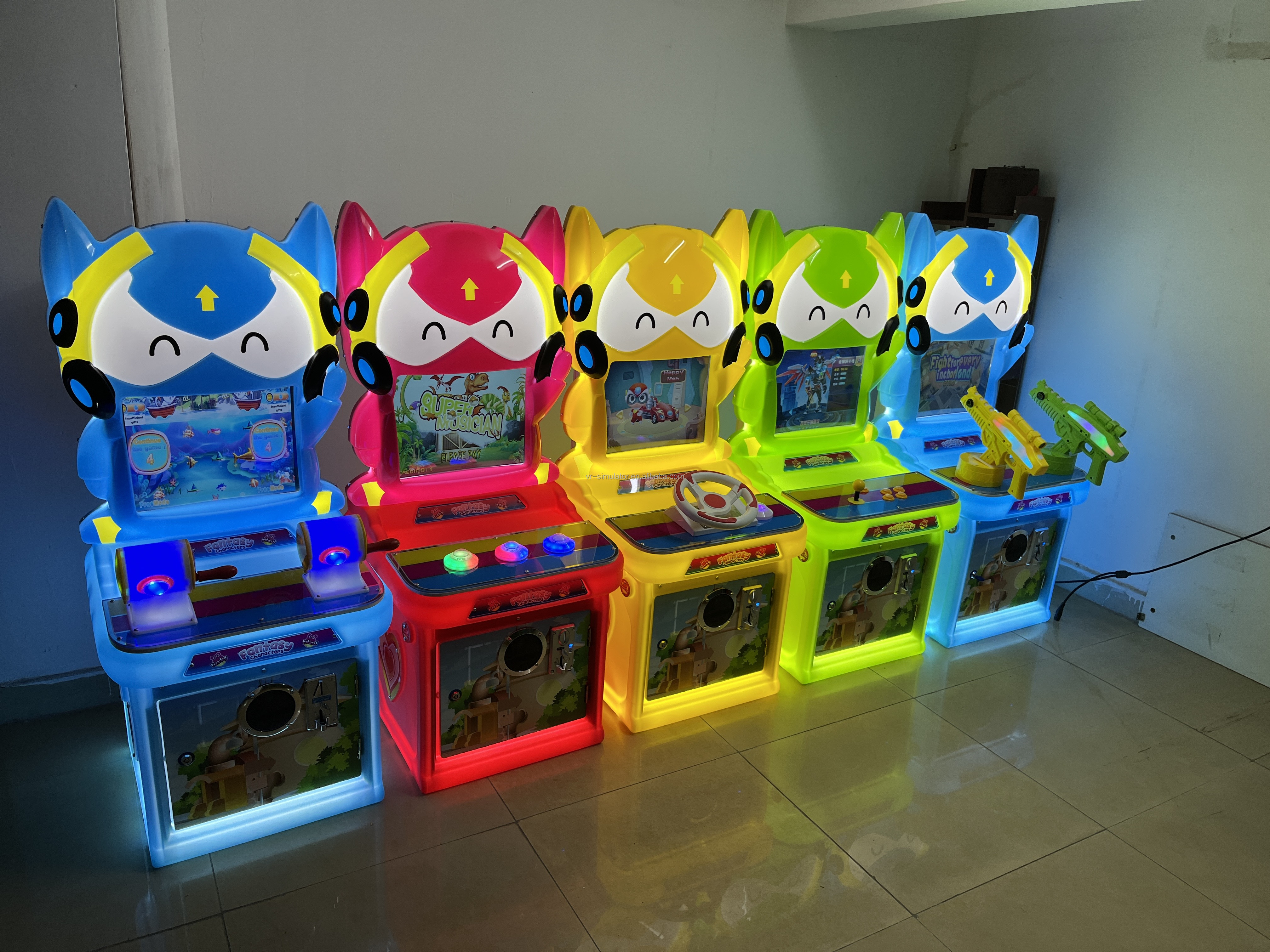 Dreamland Super mini coin operated video game machine kids game machine for children center