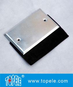 Quality Flat One - gang Aluminum Stamped Cover , Weatherproof Electrical Outlet Boxes wholesale